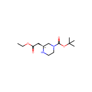 (S)-tert-Butyl 3-(2-ethoxy-2-oxoethyl)piperazine-1-carboxylate