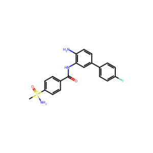 (R)-N-(4-Amino-4′-fluoro-[1,1′-biphenyl]-3-yl)-4-(S-methylsulfonimidoyl)benzamide
