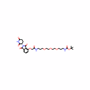 Thalidomide-O-amido-CH2-PEG3-CH2-NH-Boc