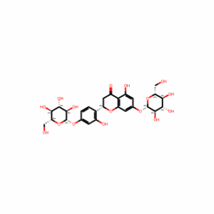 (2S)-7-(β-D-Glucopyranosyloxy)-2-[4-(β-D-glucopyranosyloxy)-2-hydroxyphenyl]-2,3-dihydro-5-hydroxy-4H-1-benzopyran-4-one