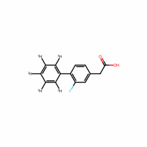 (2-Fluoro-4-biphenyl)acetic acid-d5