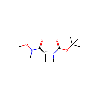 tert-Butyl 2-(methoxy(methyl)carbamoyl)azetidine-1-carboxylate