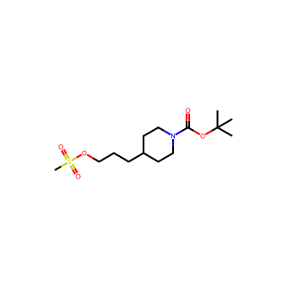 tert-Butyl 4-(3-((methylsulfonyl)oxy)propyl)piperidine-1-carboxylate