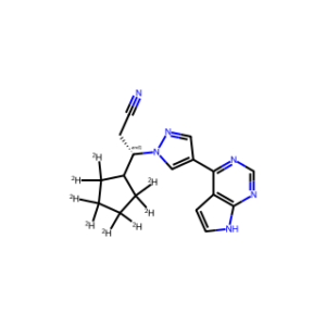 (Rac)-Ruxolitinib-d8
