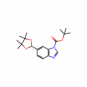 tert-Butyl 6-(4,4,5,5-tetramethyl-1,3,2-dioxaborolan-2-yl)-1H-benzo[d]imidazole-1-carboxylate