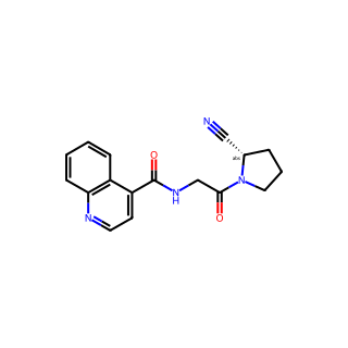 (S)-N-(2-(2-Cyanopyrrolidin-1-yl)-2-oxoethyl)quinoline-4-carboxamide