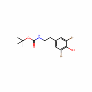 tert-Butyl (3,5-dibromo-4-hydroxyphenethyl)carbamate