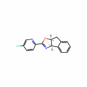 (3AR,8aS)-2-(5-fluoropyridin-2-yl)-3a,8a-dihydro-8H-indeno[1,2-d]oxazole