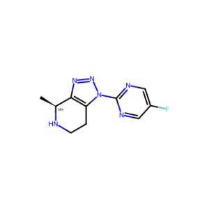(S)-1-(5-Fluoropyrimidin-2-yl)-4-methyl-4,5,6,7-tetrahydro-1H-[1,2,3]triazolo[4,5-c]pyridine