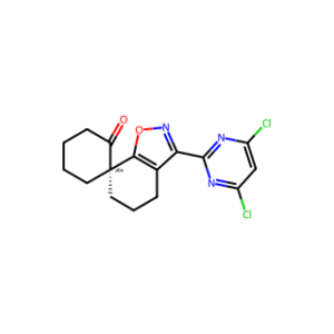 (S)-3-(4,6-Dichloropyrimidin-2-yl)-5,6-dihydro-4H-spiro[benzo[d]isoxazole-7,1′-cyclohexan]-2′-one