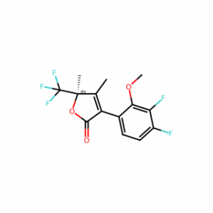 (5R)-3-(3,4-Difluoro-2-methoxyphenyl)-4,5-dimethyl-5-(trifluoromethyl)-2(5H)-furanone
