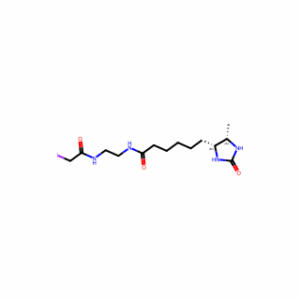 (4R,5S)-N-[2-[(2-Iodoacetyl)amino]ethyl]-5-methyl-2-oxo-4-imidazolidinehexanamide
