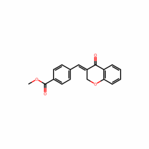 Methyl (E)-4-((4-oxochroman-3-ylidene)methyl)benzoate