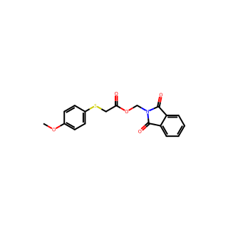 (1,3-Dioxoisoindolin-2-yl)methyl 2-((4-methoxyphenyl)thio)acetate