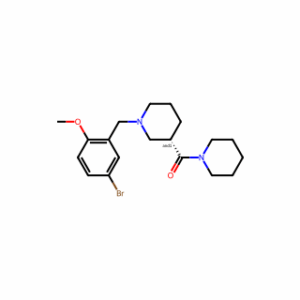 (1-(5-Bromo-2-methoxybenzyl)piperidin-3-yl)(piperidin-1-yl)methanone