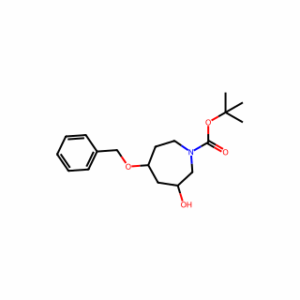 tert-butyl 5-benzyloxy-3-hydroxy-azepane-1-carboxylate