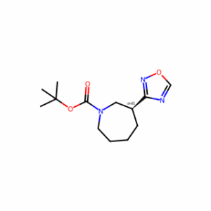 tert-butyl 3-(1,2,4-oxadiazol-3-yl)azepane-1-carboxylate