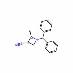 (2R,3S)-1-benzhydryl-2-methyl-azetidine-3-carbonitrile