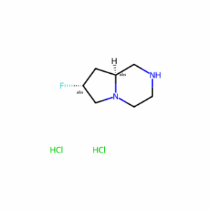 (7R,8aS)-7-Fluorooctahydropyrrolo[1,2-a]pyrazine dihydrochloride
