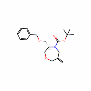 tert-butyl 3-(benzyloxymethyl)-6-methylene-1,4-oxazepane-4-carboxylate