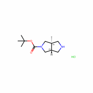 tert-Butyl (3aR,6aR)-3a-methylhexahydropyrrolo[3,4-c]pyrrole-2(1H)-carboxylate hydrochloride