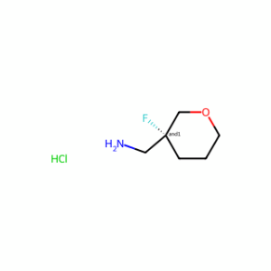 (3-fluorotetrahydropyran-3-yl)methanamine;hydrochloride
