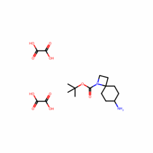 tert-Butyl 7-amino-1-azaspiro[3.5]nonane-1-carboxylate dioxalate