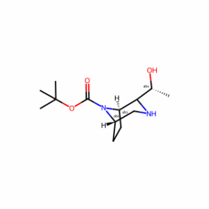 tert-butyl (1R,2R,5S)-2-[(1R)-1-hydroxyethyl]-3,8-diazabicyclo[3.2.1]octane-8-carboxylate