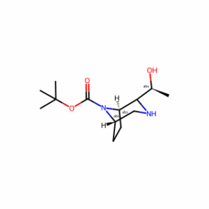 tert-butyl (1R,2R,5S)-2-[(1S)-1-hydroxyethyl]-3,8-diazabicyclo[3.2.1]octane-8-carboxylate