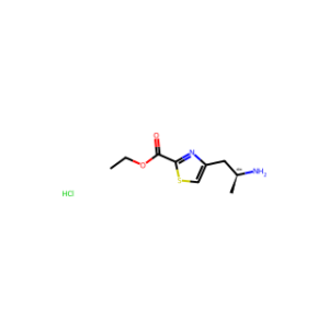 ethyl 4-[(2S)-2-aminopropyl]thiazole-2-carboxylate;hydrochloride