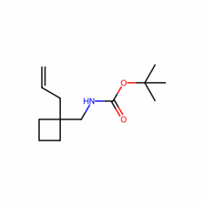 tert-butyl N-[(1-allylcyclobutyl)methyl]carbamate