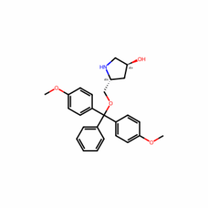 (3S,5R)-5-[[bis(4-methoxyphenyl)-phenyl-methoxy]methyl]pyrrolidin-3-ol