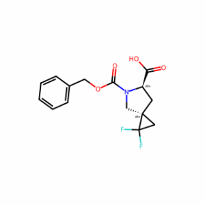 (3S,6R)-5-benzyloxycarbonyl-2,2-difluoro-5-azaspiro[2.4]heptane-6-carboxylic acid