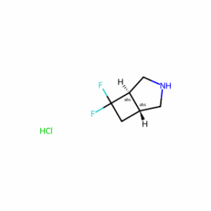 trans-6,6-difluoro-3-azabicyclo[3.2.0]heptane;hydrochloride