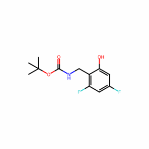 tert-butyl N-[(2,4-difluoro-6-hydroxy-phenyl)methyl]carbamate