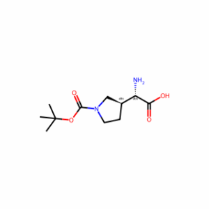 (2S)-2-amino-2-[(3S)-1-tert-butoxycarbonylpyrrolidin-3-yl]acetic acid