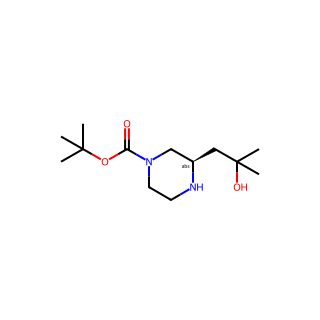 Tert-butyl (R)-3-(2-hydroxy-2-methylpropyl)piperazine-1-carboxylate