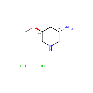 (3S,5S)-5-methoxypiperidin-3-amine;dihydrochloride