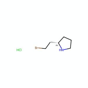 (2S)-2-(2-bromoethyl)pyrrolidine;hydrochloride