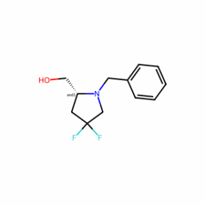 (1-benzyl-4,4-difluoro-pyrrolidin-2-yl)methanol