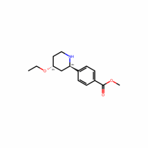 methyl 4-[(2R,4R)-4-ethoxy-2-piperidyl]benzoate