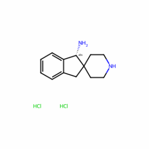 (1R)-spiro[indane-2,4′-piperidine]-1-amine;dihydrochloride
