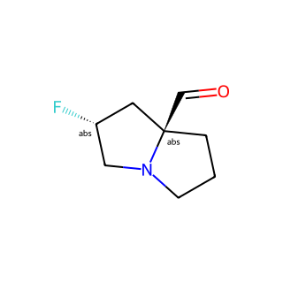 (2R,7aS)-2-Fluorotetrahydro-1H-pyrrolizine-7a(5H)-carbaldehyde