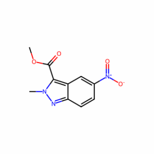methyl 2-methyl-5-nitro-indazole-3-carboxylate