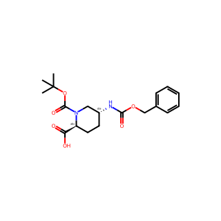 (2S,5R)-5-(benzyloxycarbonylamino)-1-tert-butoxycarbonyl-piperidine-2-carboxylic acid