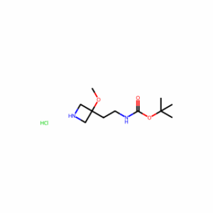 tert-butyl N-[2-(3-methoxyazetidin-3-yl)ethyl]carbamate;hydrochloride