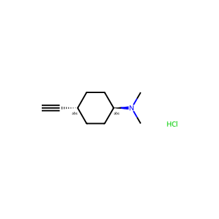 trans-4-ethynyl-N,N-dimethyl-cyclohexanamine;hydrochloride
