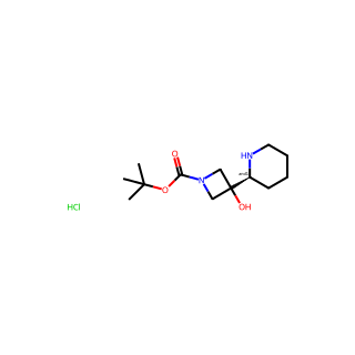 tert-butyl 3-hydroxy-3-(2-piperidyl)azetidine-1-carboxylate;hydrochloride