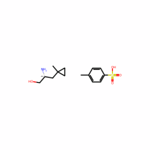 (2R)-2-amino-3-(1-methylcyclopropyl)propan-1-ol;4-methylbenzenesulfonic acid
