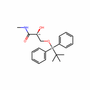 (2S)-3-[tert-butyl(diphenyl)silyl]oxy-2-hydroxy-N-methyl-propanamide